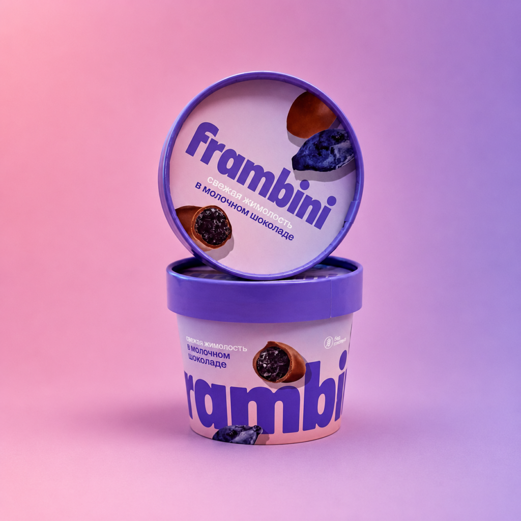 Frambini: жимолость в молочном шоколаде